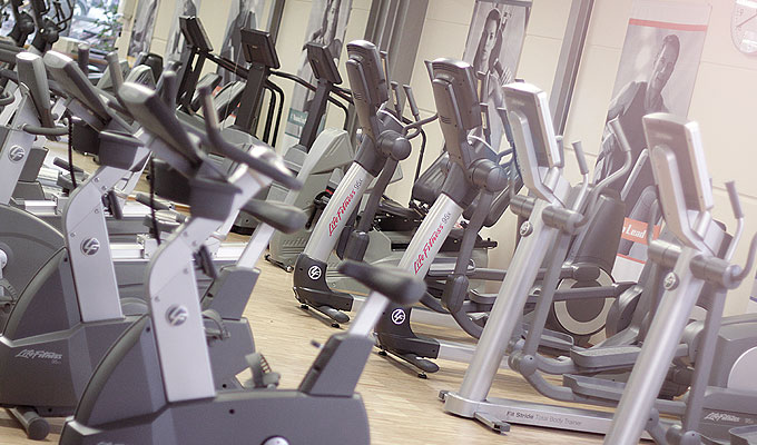 Cardio Trainingsbereich