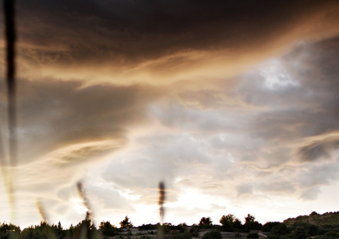 Kroatien Insel Murter Gewitter