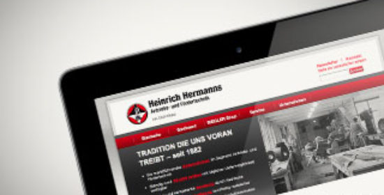 Vorschaubild Webdesign Hermanns Bonn